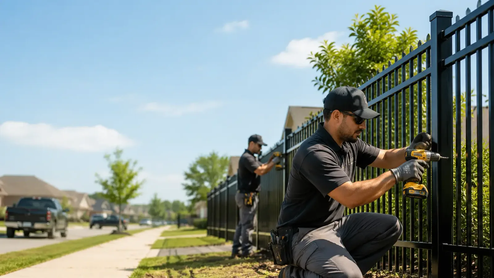 Metal Fence Installation in Clayton, MI